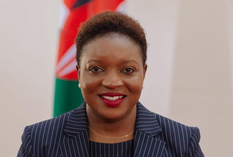 File image of Health CS Susan Nakhumicha